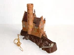 Faller N/ho B-245 Model Castle Fort Lichtenstein Electrified Train Decor. Fixed Price $94.26.