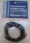 Miniatronics 18-Y03-10 1.5V 1.2MM Yellow Incandescent Light Bulbs (pack Of 10). Fixed Price $14.99.