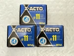 300 #11 Blades For X-acto Knife Replacement Light Duty Hobby Arts&craft X621. Fixed Price $45.49.