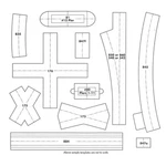 Atlas Ho Track Planning Template Set 361. Fixed Price $7.98.
