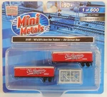 Classic Metal Works N-scale #51181 Aero Vans, Old German Beer, Two Pack And New!. Fixed Price $19.95.