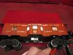 Lionel Postwar Bay Window Caboose 6517 Tested Lights. Fixed Price $19.95.