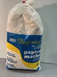Claycrete Paper-mache 1LB-WHITE Hand Made Pulp Craft. Fixed Price $22.00.
