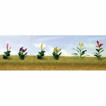 Mrc Jtt Scenery Assorted Flower Plants Train Layout 1" Height 10/PK 95564. Fixed Price $8.39.