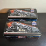 Lionel Centennial Berkshire Steam Locomotive Collector Tin Box Two Pieces. Fixed Price $9.96.