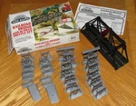 Scene Master 28 Piece Trestle Set Bachmann Railroad Bridge With Light Ho Scale. Fixed Price $10.00.