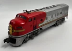 Vintage Lionel Santa Fe Locomotive 2333-20 Unit. Fixed Price $115.00.