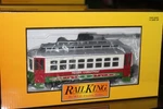 Railking By Mth 30-5146 Lighted Christmas Bump-n-go Trolley Gauge Road #25 New. Fixed Price $110.53.