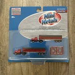 Classic Metal Works 51129 P-i-e Ih R-190 Semi-tractor/ 32' Covered Wagon Trailer. Fixed Price $18.20.