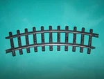 New Bright Santaland G-scale Curved 185 Track For Battery Operated Trains. Fixed Price $12.00.