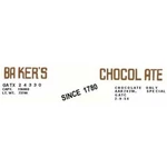 American Flyer 24330 Baker's Chocolate Adhesive Stickers Gauge Trains Parts. Fixed Price $13.99.