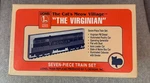 Lionel Cat's Meow Village "the Virginian" - 7 Piece Train Set. Fixed Price $25.00.