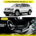 19X Ultra White Led Lights Interior Package Kit For 2018- 2020 Volkswagen Atlas. Fixed Price $18.90.
