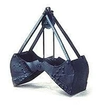 Custom Finishing 7282 Ho Scale Clamshell Bucket For Cranes - Kit. Fixed Price $21.99.