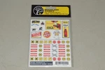 Ho Dry Transfer Decals Woodland Scenics DT555 Signs Road Street Product Burma. Fixed Price $9.00.
