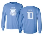 Argentina 2019 Soccer #10 Lionel Messi Copa America Men's Long Sleeve T-shirt. Fixed Price $27.99.