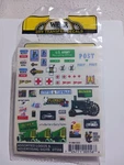 Woodland Scenics Dry Transfer Decals DT556 Assorted Logos &advertising Signs. 9A. Fixed Price $8.00.