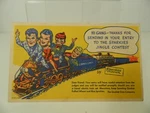 Rare 1947 Terry & Pirates Quaker Oats Contest Prize Postcard Lionel 1405W Set. Fixed Price $375.00.