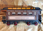 Empty -jim Beam Decanter -central Railroad Of New Jersey -observation Car -1985. Fixed Price $60.00.