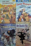 American History & Folklore Into Reading 4-BOOK Set (step 2). Fixed Price $9.99.