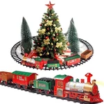 Pusiti Classic Christmas Train Set With 40.5CM X 31.5CM 6CM, Multicolored. Fixed Price $49.65.