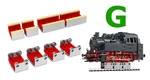 4 X Scale Rollers W/wheel Cleaning Accessories For Model Train. Fixed Price $99.00.
