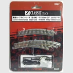 Rokuhan Z Scale R027 Right Curved Turnout R195 / R220 Set. Fixed Price $62.44.