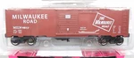 Menards Gauge Milwaukee Road Boxcar *2017*. Fixed Price $59.85.