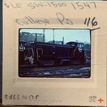 P&le SW-1500 #1547 Locomotive Train Original 35MM Color Slide 1977 Pa. Fixed Price $7.99.