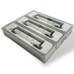 3X Con-cor Scale 60 Tank Cars Gatx 96584 White Utlx Lot 001-556102-4. Fixed Price $59.99.