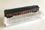 Micro-trains Scale Western Pacific Factory Weathered 50 Gondola 10644220. Fixed Price $35.00.