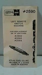 Atlas 2590 Code 80 Left Hand Remote Switch Machine. Fixed Price $10.20.