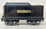 Lionel 384-T Standard Gauge Early Tender Gunmetal Brass Trim. Fixed Price $150.00.