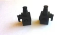 Lgb 40650 Series Us Style Caboose Black Plastic Side Lanterns 1- Pair. Fixed Price $18.99.