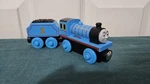 2016 Fisher Price Thomas Train Wooden Railway Edward The Blue Engine New Loose. Fixed Price $59.99.