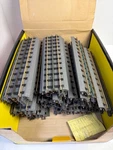 Mth Rail King Realtrax Gauge 10" Straight Track Lot 32 Pcs As-is. Fixed Price $99.95.