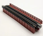 Kato 20-460 Scale Unitrack Deck Plate Girder Bridge 7/8" 124MM, Red. Fixed Price $10.20.