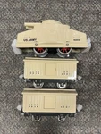 + Lionel Mth Gauge Tinplate Cream 214 Armored Motor Car Outfit 11-6069-0 *ss. Fixed Price $450.00.