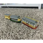 Thomas & Friends Hit Toy Trackmaster Flora With Tram Coach And Brake Van. Fixed Price $36.99.