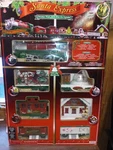 Santa Express Christmas Train Set. Eztec Biggest 41 Piece W Xtra 42 Nice!. Fixed Price $88.88.