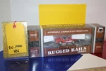 King O/O27 Rugged Rails New York Central Flat W/road Legends 1957 Corvette. Fixed Price $16.99.
