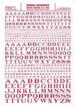 Woodland Scenics MG704 Model Graphics Roman R.r. Red Dry Transfer Decals. Fixed Price $7.51.