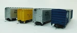 Used Ho Assorted Boxcar 4 Pack Bundle W/ Kadee Couplers. Fixed Price $35.99.