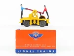 Gauge 3-RAIL Lionel 6-18457 #65 Yellow Handcar. Fixed Price $99.95.