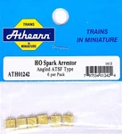 Athearn 01242 Ho Angled Atsf Type Spark Arrestor (6). Fixed Price $27.52.