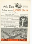 1931 Lionel Electric Train Rail Godshall Engineer Pennsylvania Toy Ad 12212. Fixed Price $21.95.