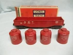 Lionel Postwar Gauge #6562-25 Red Canister Car W/ Box. Fixed Price $24.95.