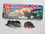 1971 Marklin Ho 3003 Steam Locomotive Tender Br 24 058 Original Dated Box 12/71. Fixed Price $99.99.