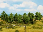 Noch 24602 Scale Deciduous Trees -- 5-1/2 To 7-1/16" 14 18 Cm Tall PKG(6). Fixed Price $56.99.