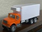 International Reefer Truck - Tandem Axle Highly Detailed Ho Scale Store Display. Fixed Price $32.95.